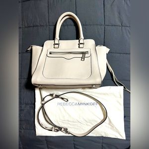 Rebecca Minkoff leather purse with crossbody and dust bag